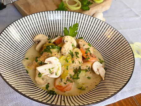 Blanquette de Poulet (recette saine)