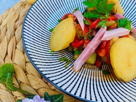 * Ragoût de légumes de saison au jambon*