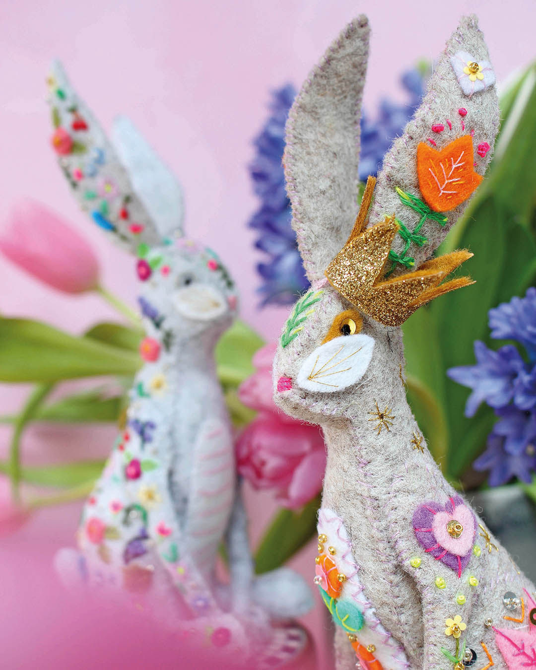 Huxely the Hare embroidery pattern PDF