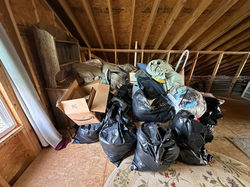 Attic Clean-Out BEFORE