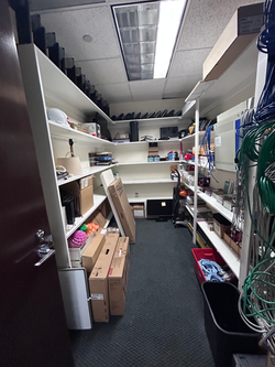 Storage Closet reorganization AFTER