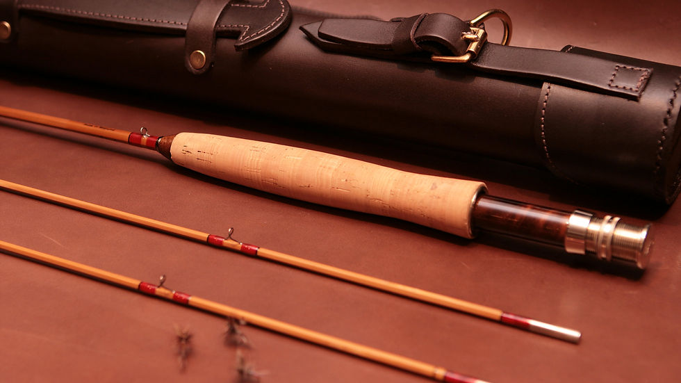 The fly fisherman's retirement gift: a rod with his name on it