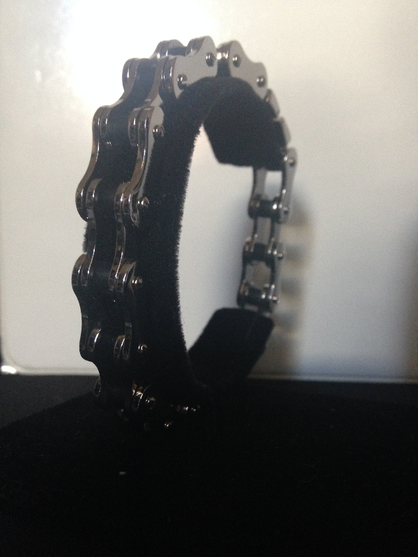Bike Chain Black & Silver