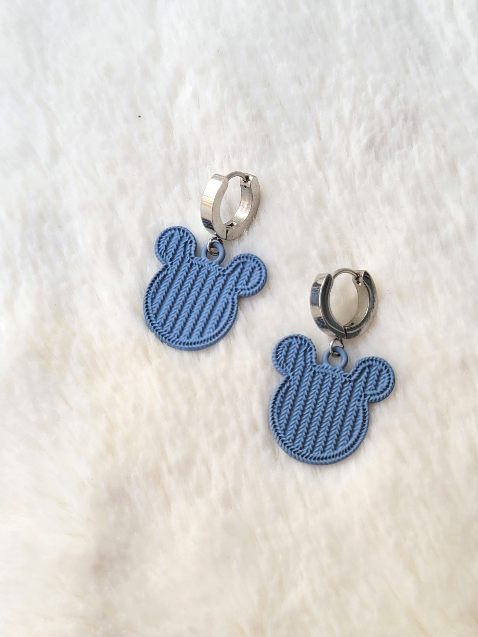 The mickey earrings 
