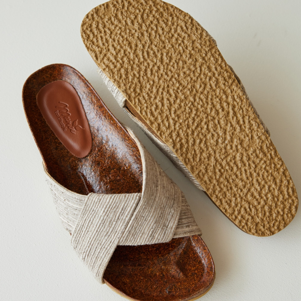 Ginza Sandals / Water Hyacinth Yarns