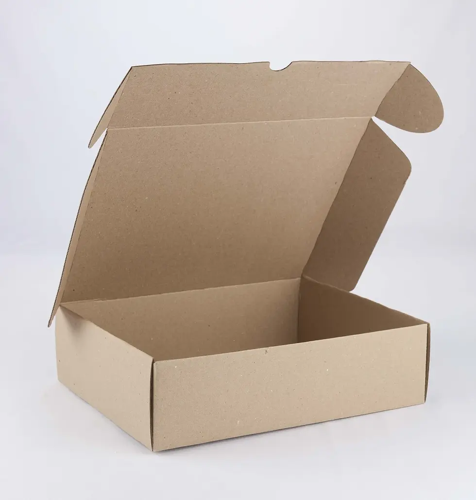 Miniatura: Caja rígida en cartón corrugado