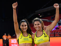 Campeãs brasileiras buscam primeiro título no Circuito Mundial 2018, em Itapema, Santa Catarina