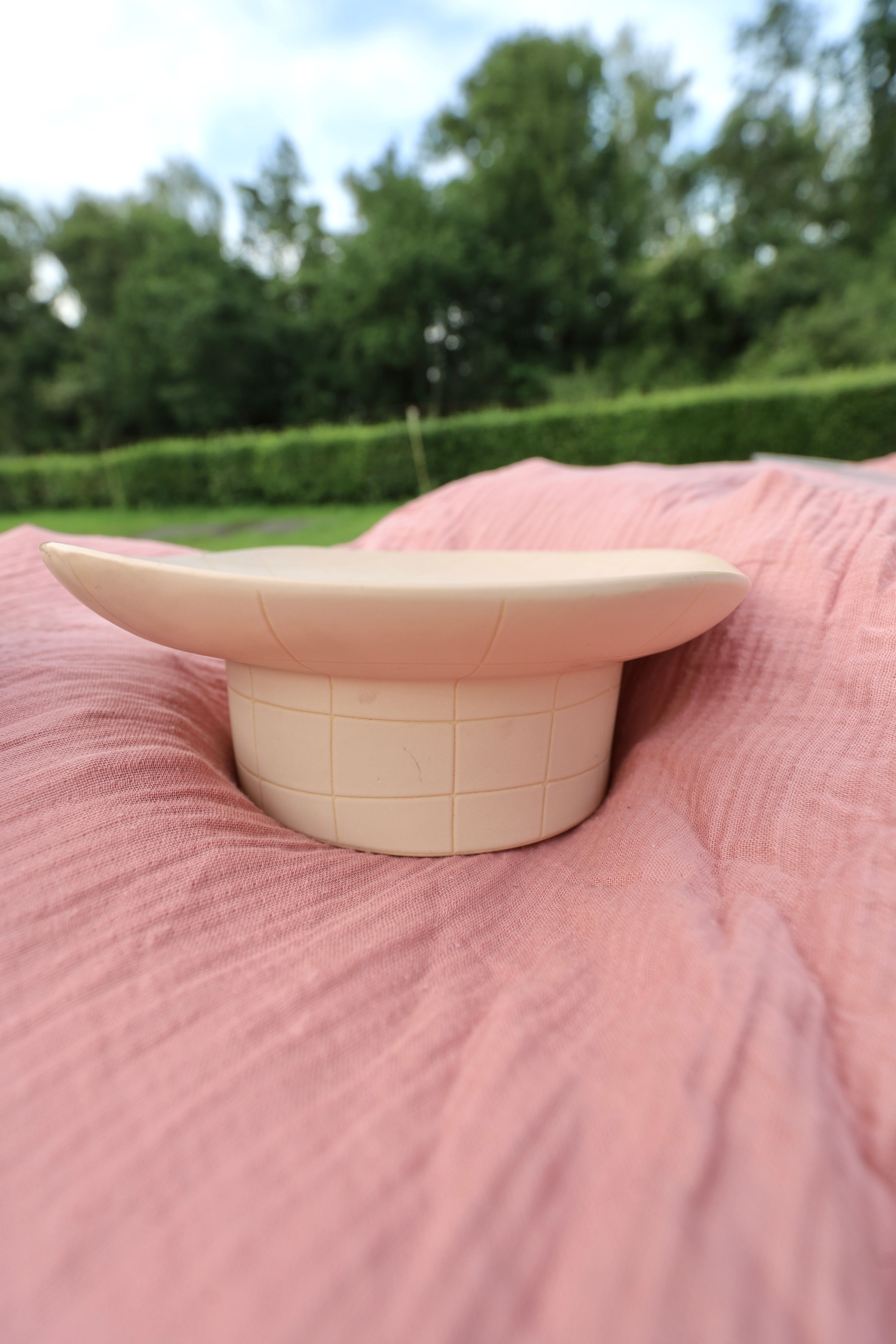 Taartschaal 'Pink Square'