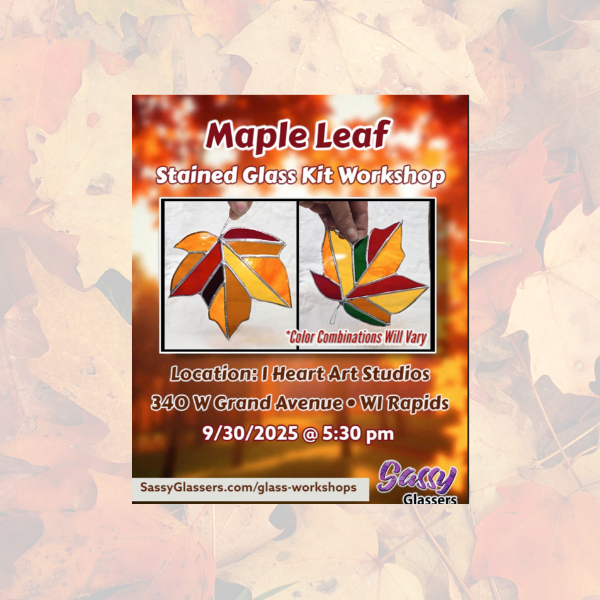 Stained Glass Workshop with Sassy Glassers 