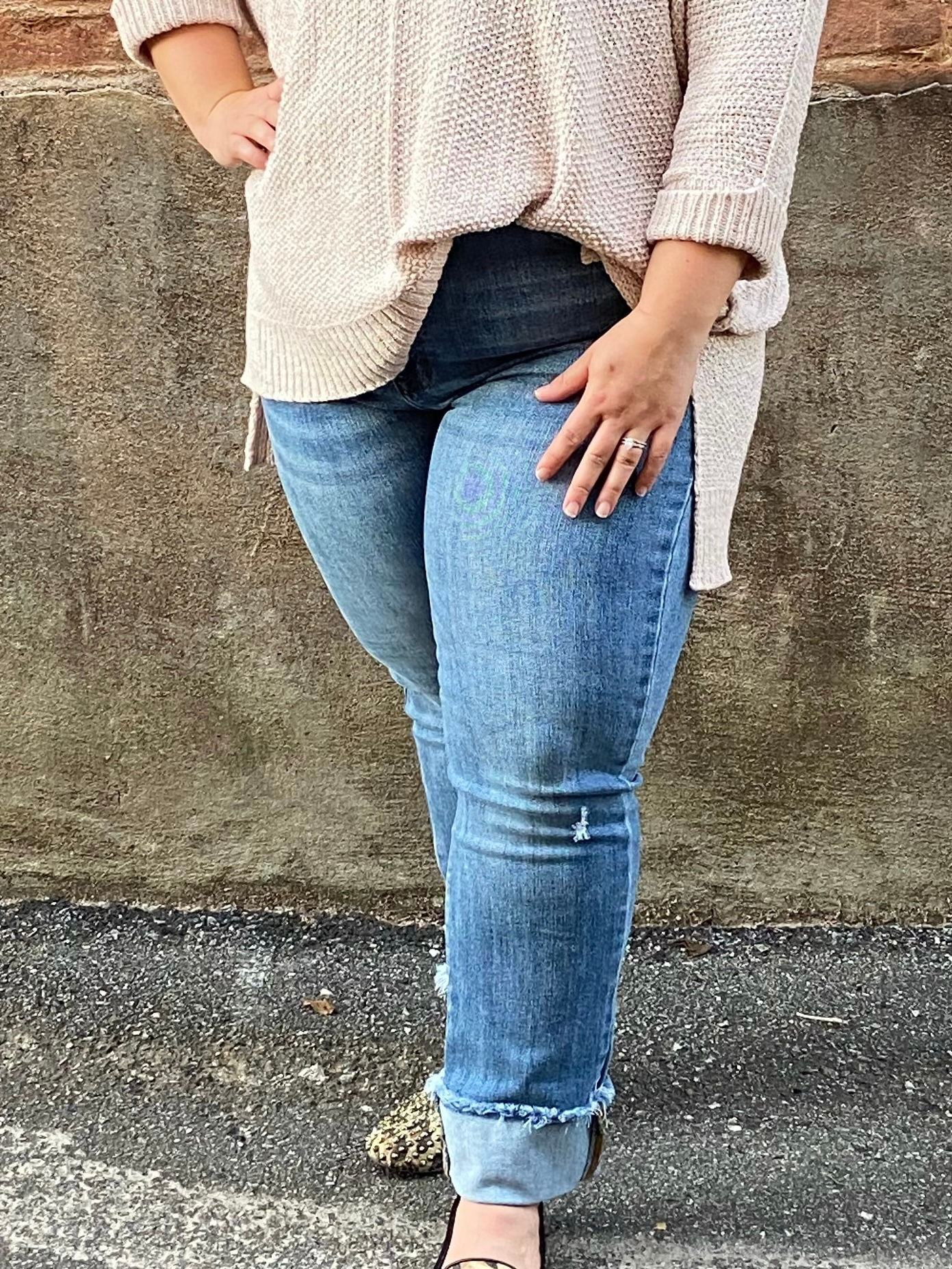 Erinn Mid-Rise Straight Jeans