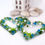 Thumbnail: Blue & White Flower Garland Heart
