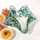 Thumbnail: Teal & Aqua Meadow Tealight Holder