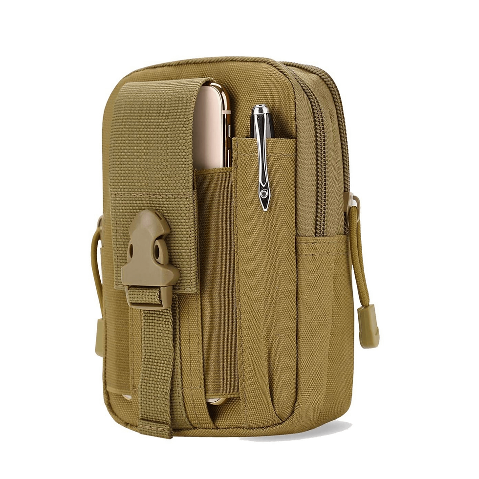 Thumbnail: Tactical MOLLE Pouch & Waist Bag for Hiking & Outdoor Activities