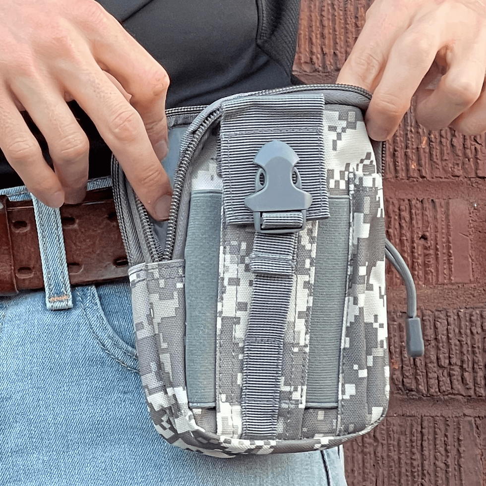 Thumbnail: Tactical MOLLE Pouch & Waist Bag for Hiking & Outdoor Activities