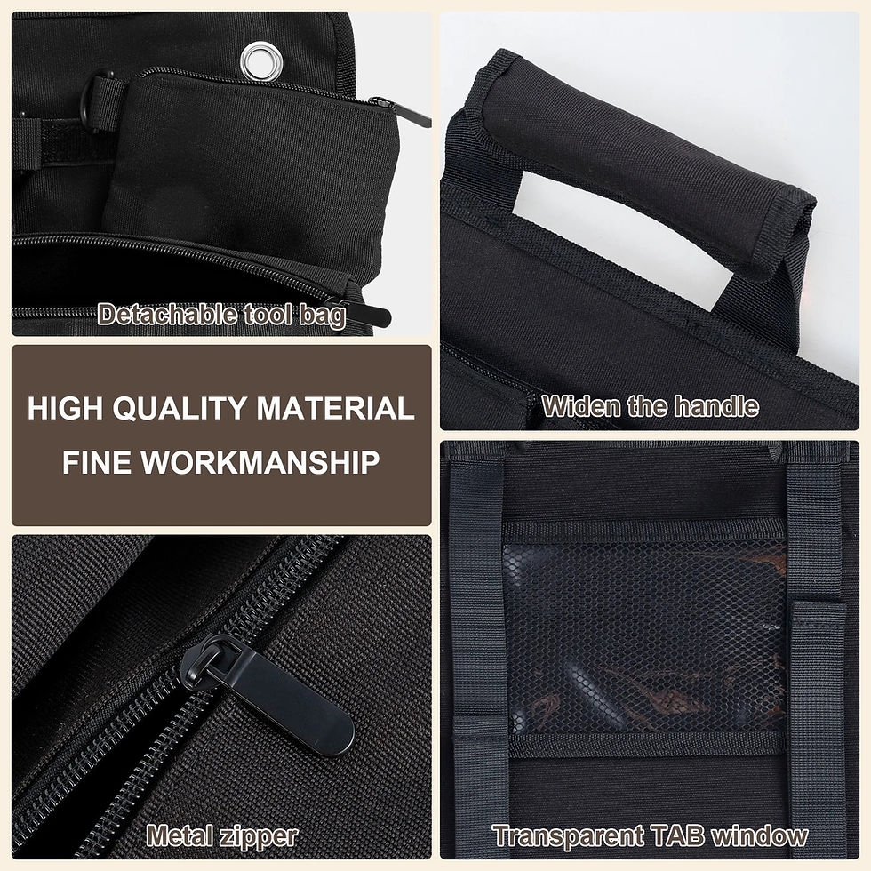 Thumbnail: Multi-Purpose Tool Bag Roll Up Tool Bag Oxford Cloth Heavy Duty Tool