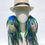 Thumbnail: Long Peacock Feather Earrings — Boho Statement Dangle, Extra-Long Shoulder Duste
