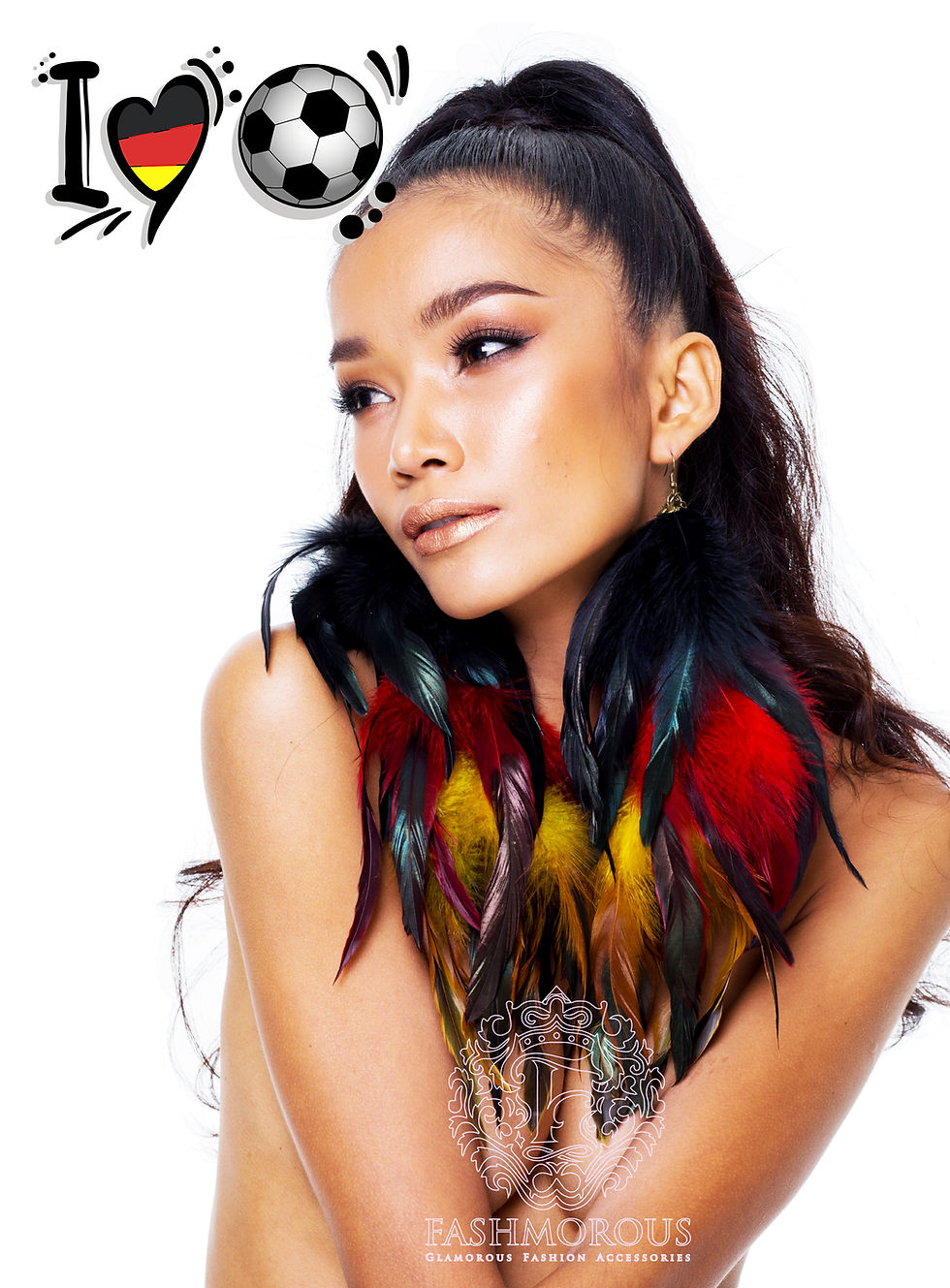 Thumbnail: Women Feather Earrings for Women Fashion Dulcet Feather Earrings for Women Dang