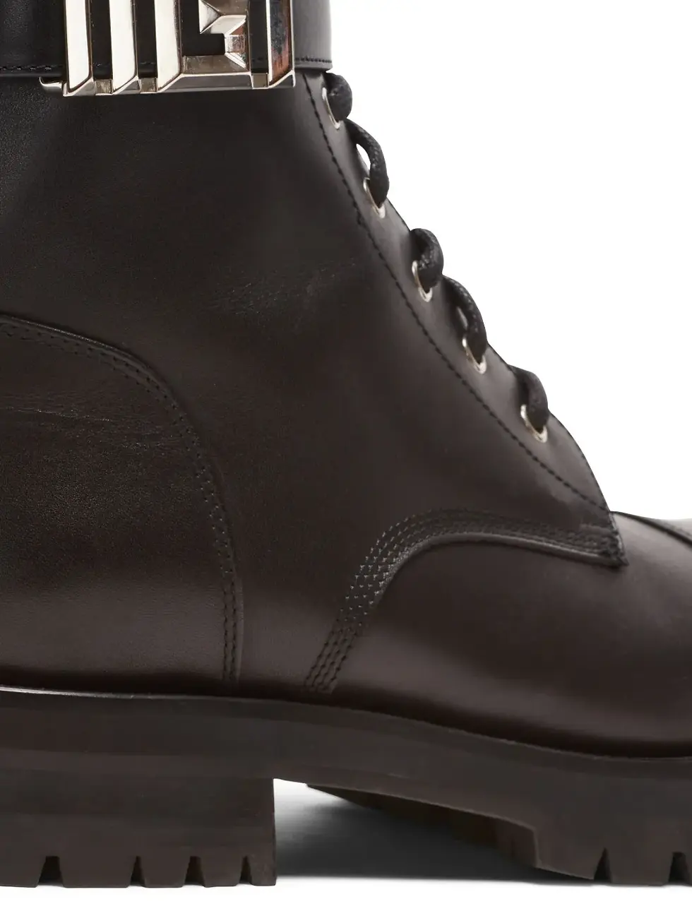 Miniatura: Charlie leather combat boots (120111235)