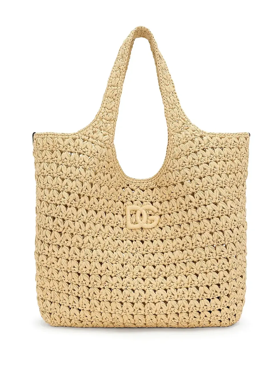 Miniatura: 3.5 raffia tote bag (0001664)
