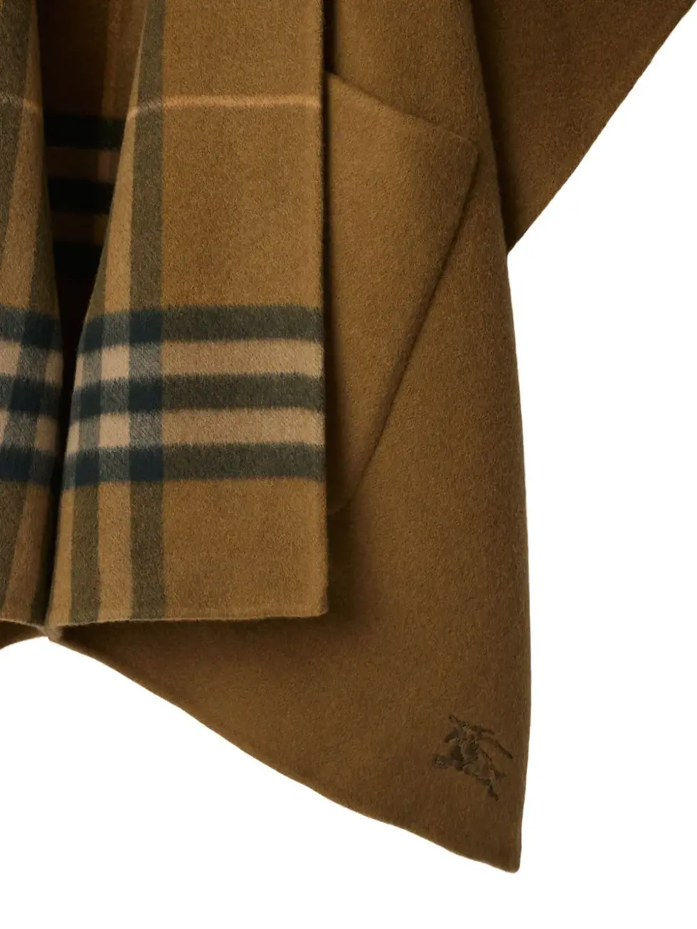 Miniatura: Vintage Check reversible cape (1245051)
