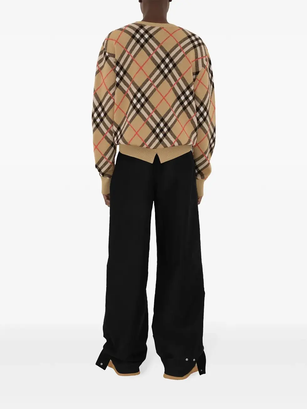 Miniatura: Nova Check long-sleeve jumper (10548235)