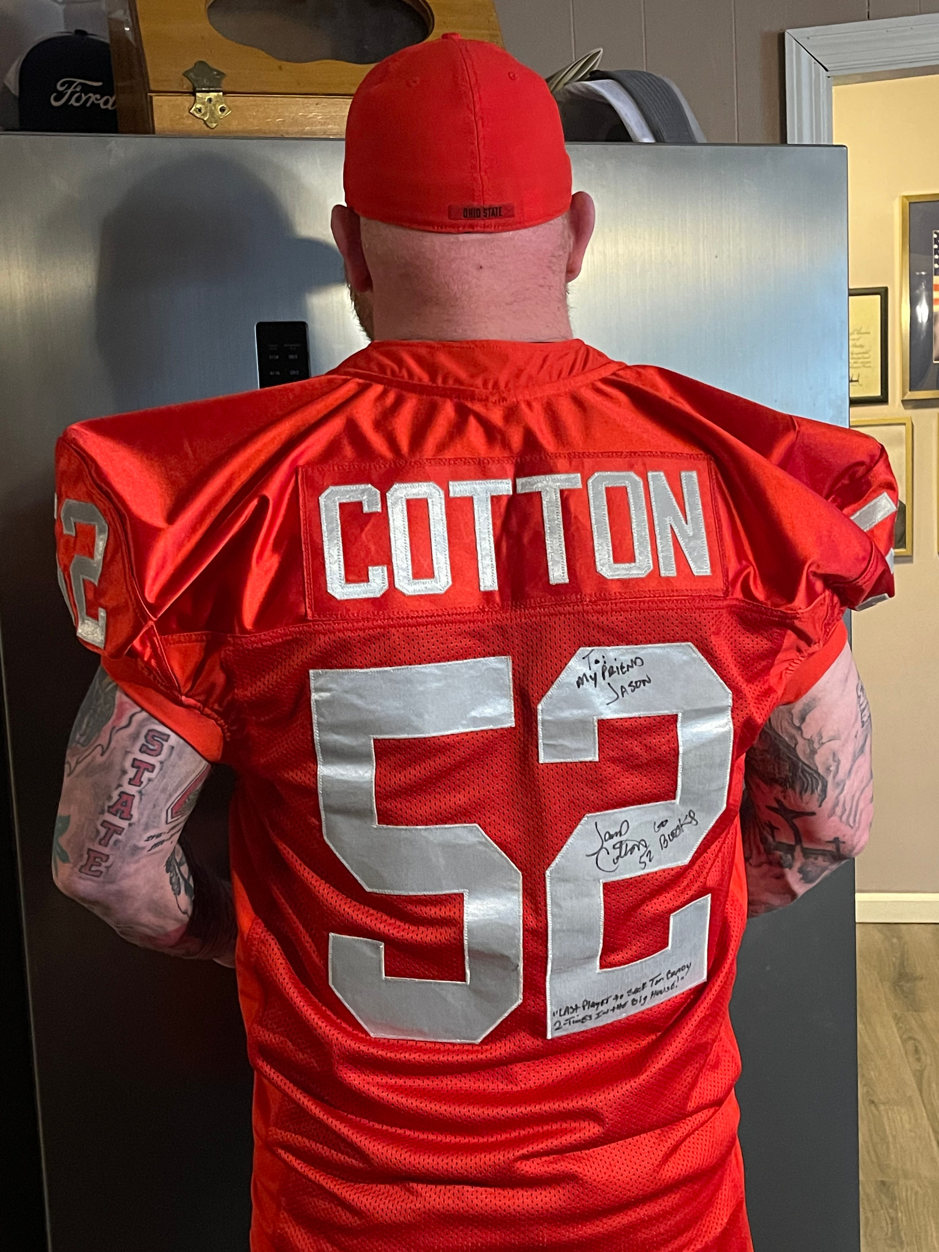 Scarlet James Cotton Game cut Jersey 