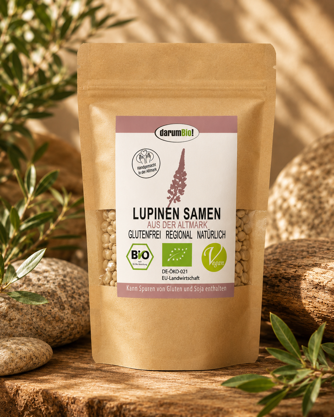 Lupinensamen vom Biohof Lindenberg 1kg