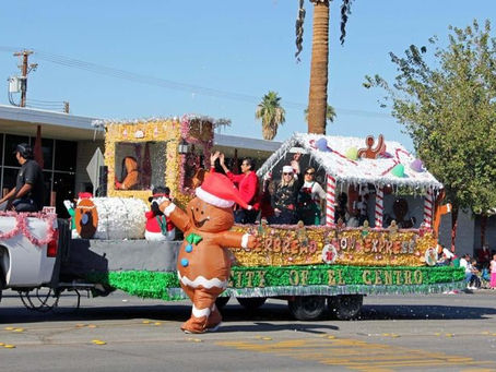 It's the Ginger Man starring in the EC Christmas Parade