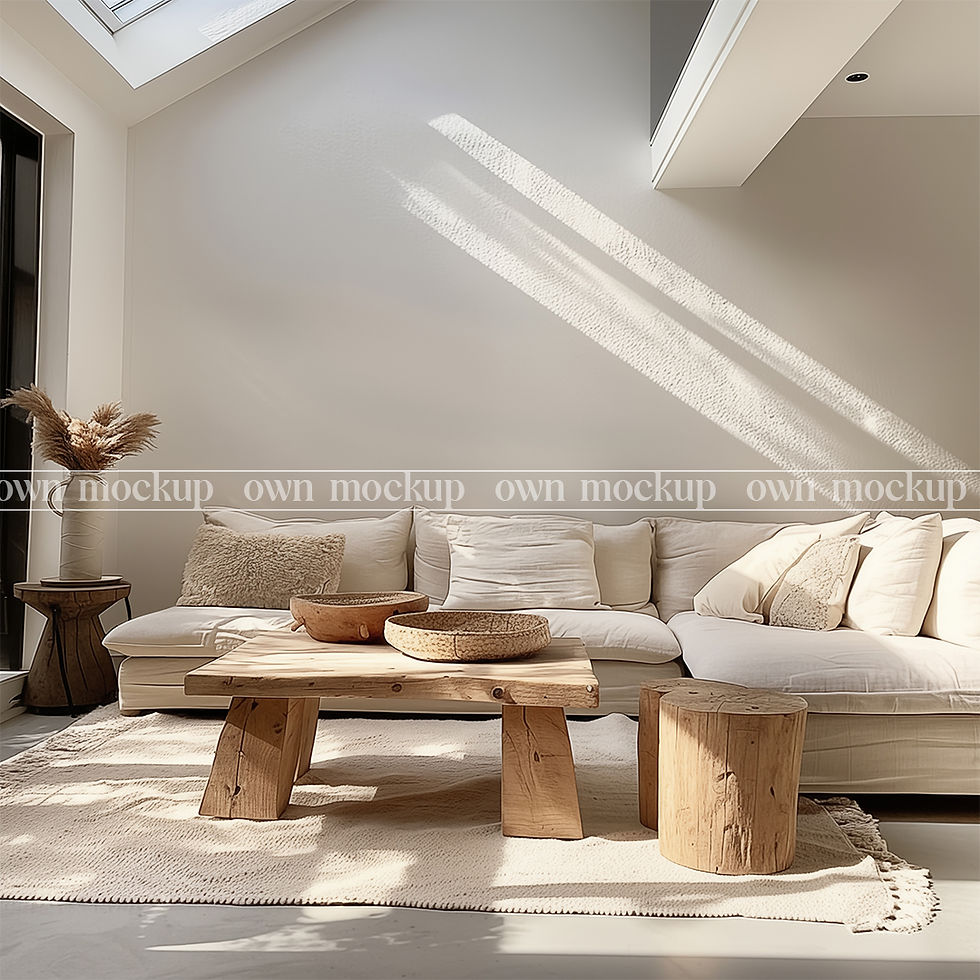 Thumbnail: Modern Living Room wallpaper mockup bundle
