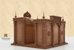 הדמיית בימה לבית כנסת