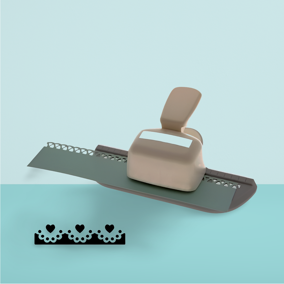 Perforadora De Bordes Ibi Craft Diseño Corazones 2