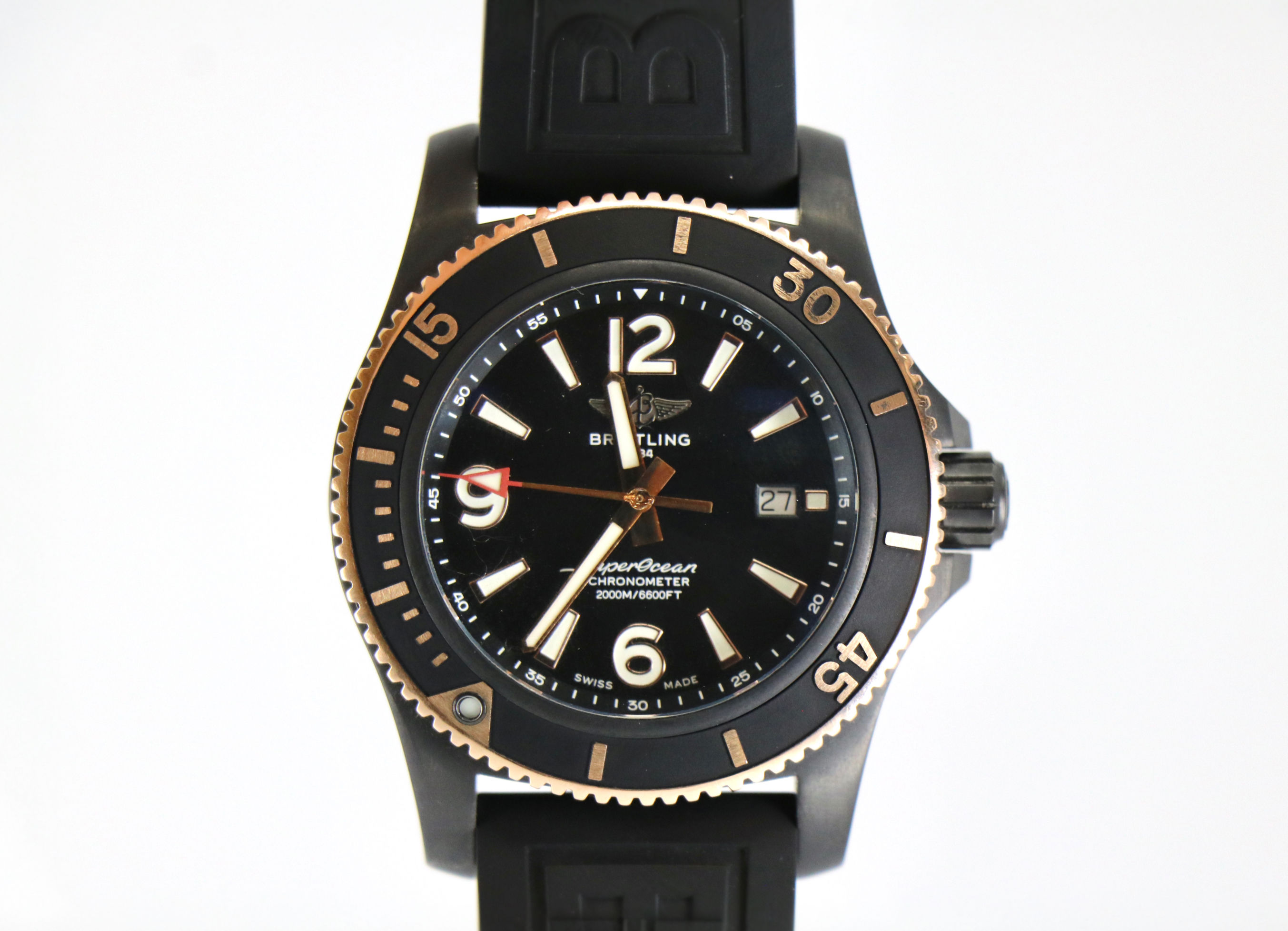 BREITLING Superocean U17368 46mm Stainless Steel, Black Dial