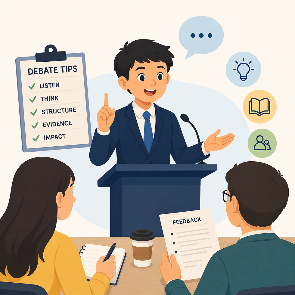 5 Powerful Debate Tips for Beginners: How to Learn from Judge Feedback