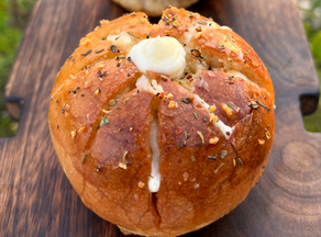 Korean Cream Cheese Garlic Buns