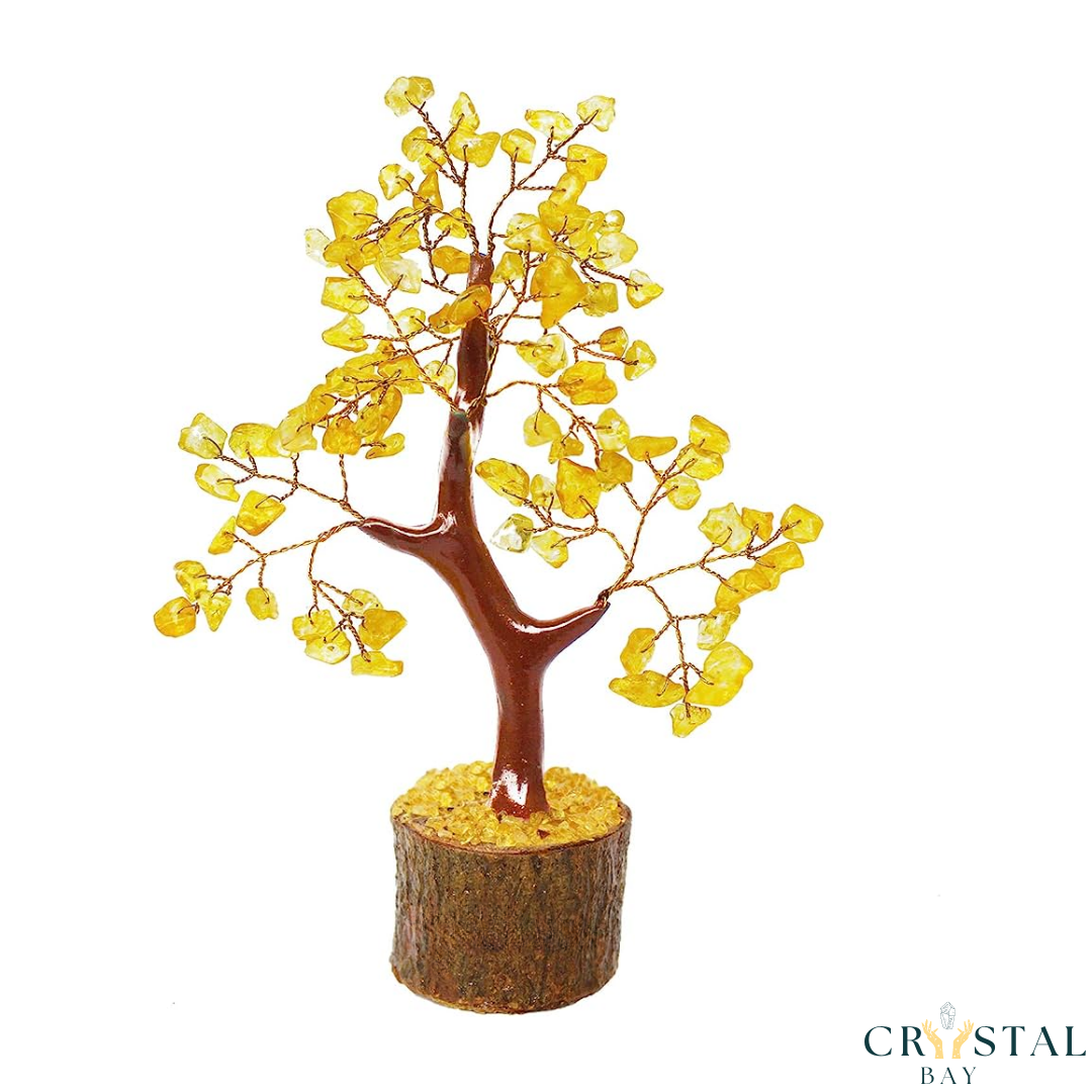 Citrine Crystal Tree - 100 Beads