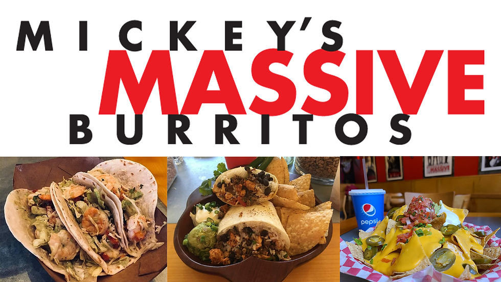 Mickeys Massive Burritos
