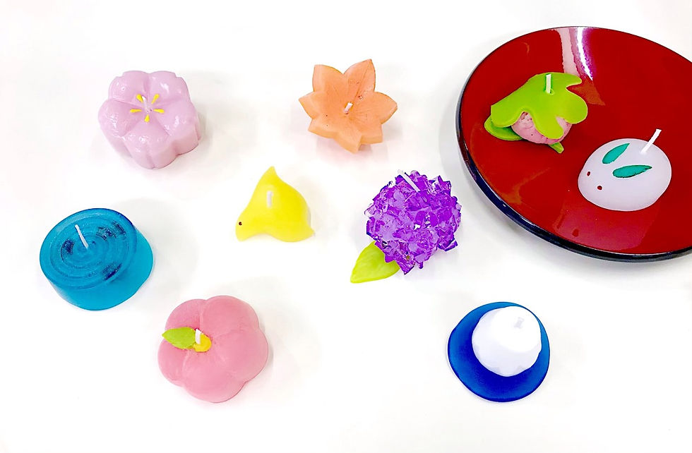和菓子キャンドル 体験レッスン