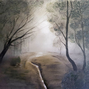 Acrylic on canvas, ©E.V.Thompson, 2025