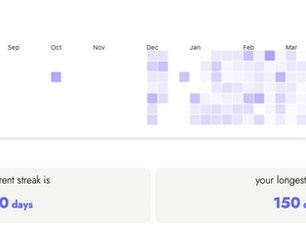 Writing Streak