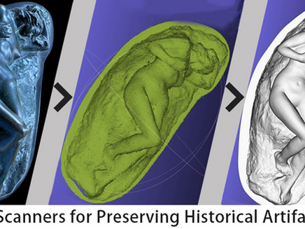 Preservando e estudando artefatos históricos com scanners 3D