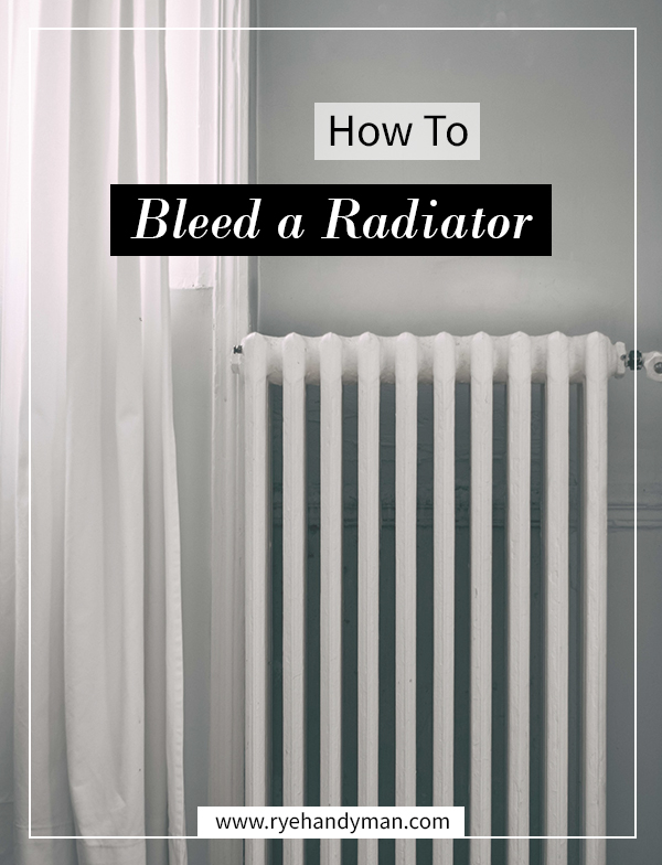 How To Bleed A Radiator Service Clic