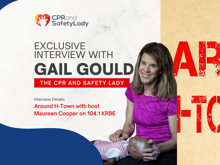 The CPR and Safety Lady on Around H-Town