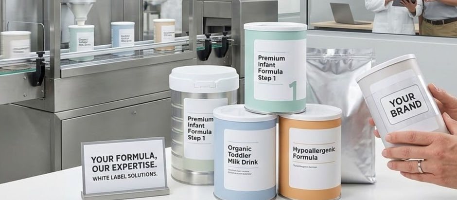Largest Private Label Infant Formula Manufacturer in India - Quality Manufacturing for Baby Nutrition Brands
