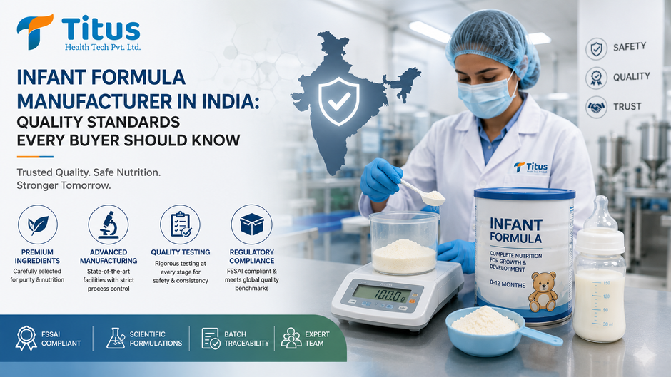 Infant Formula Manufacturer in India: Quality Standards Every Buyer Should Know