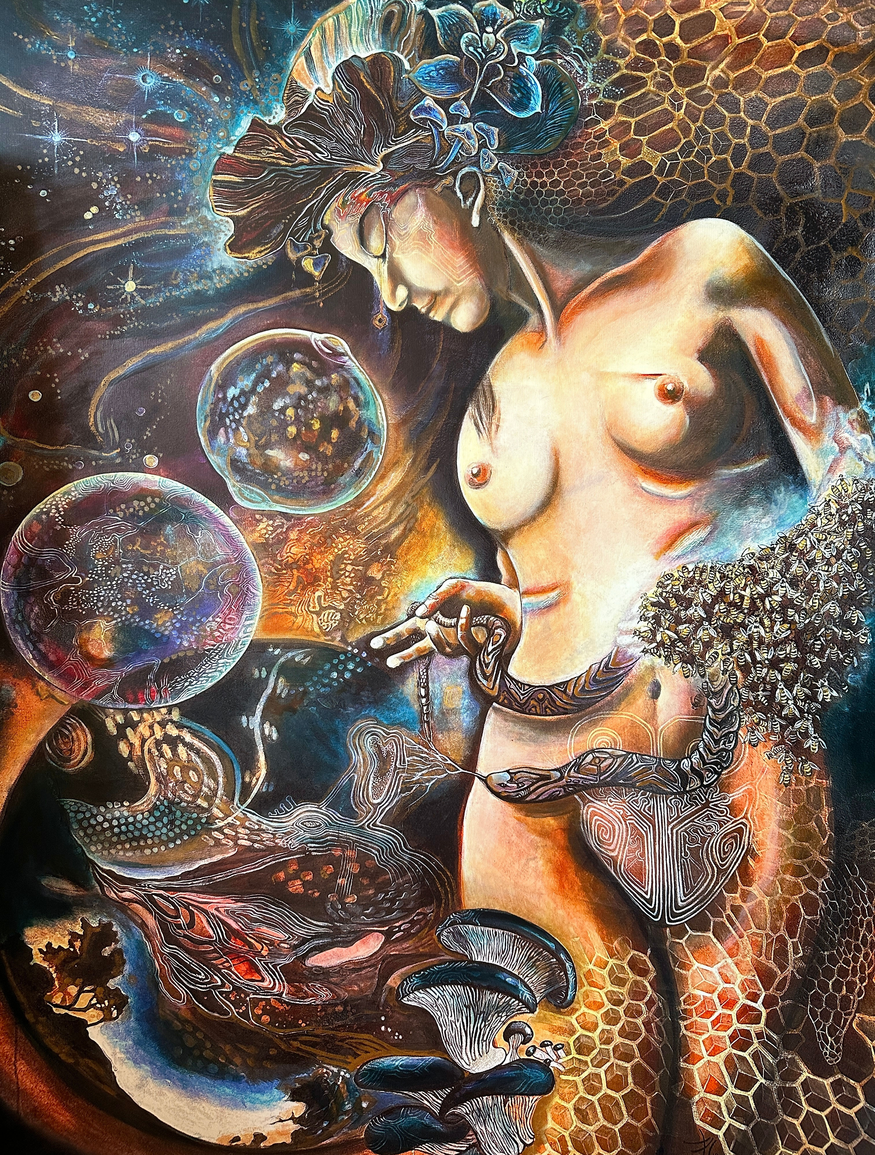 Dream of Artemis Rising ( Canvas Print)