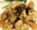 Pollo con funghi e bambù