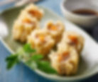 Ravioli di gamberi al vapore
