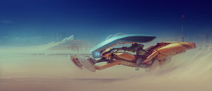 GAD 03 - Hoverbike Passby