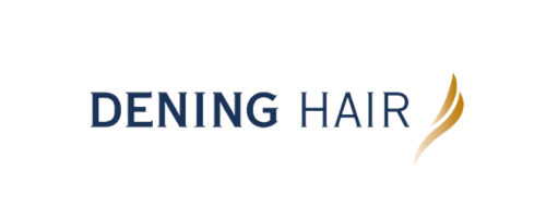 dening hair logo