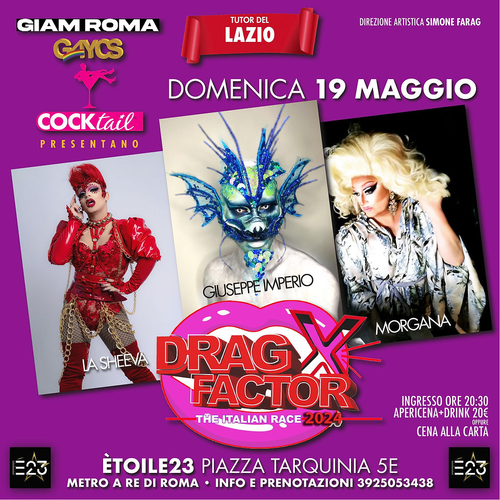 COCKtail DRAG X FACTOR